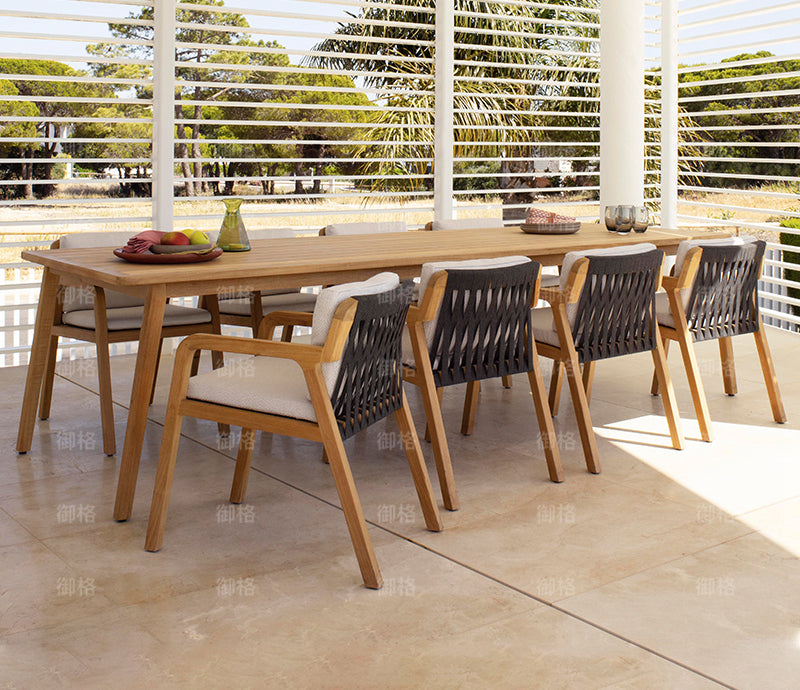 240cm teak long table