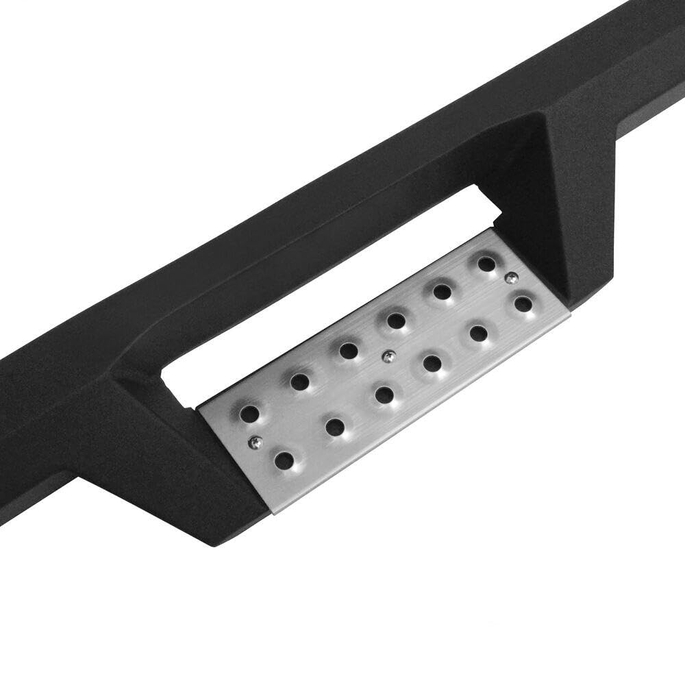 HDX Stainless Steel Drop Wheel-to-Wheel Nerf Step Bars - Heavy Duty Truck Running Boards for Easy Access & Off-Road Protection