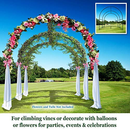 Heavy-Duty Camel Greenhouse Replacement Frame for Outdoor Large Hot Garden House - Supports Climbing Plants, Flowers & Vegetables (6.5'x7'x7.2') - Perfect for Vine Crops, Vertical Gardening & Backyard Greenhouses