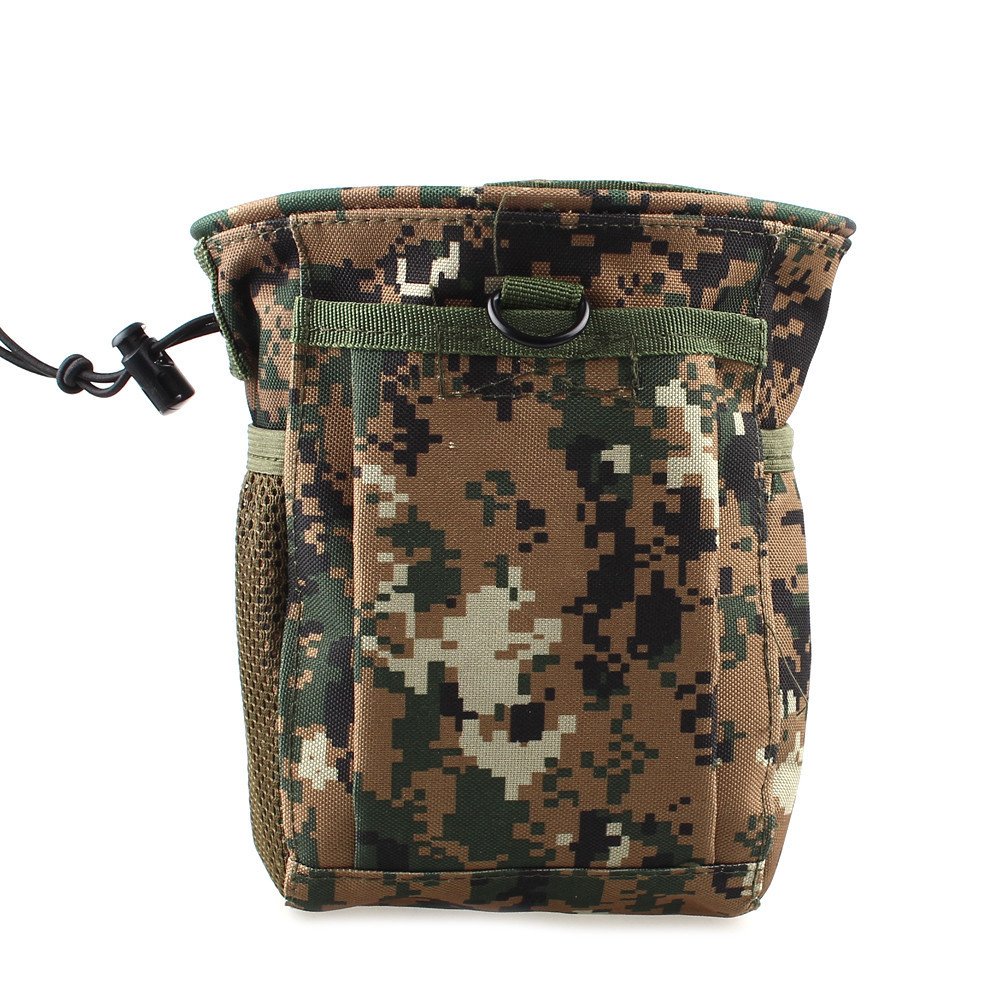 Tactical MOLLE Pouch - Multipurpose Tool Holder, NVG & Magazine Dump Pouch, Chalk Bag for Outdoor, Hiking, Shooting & Military Use