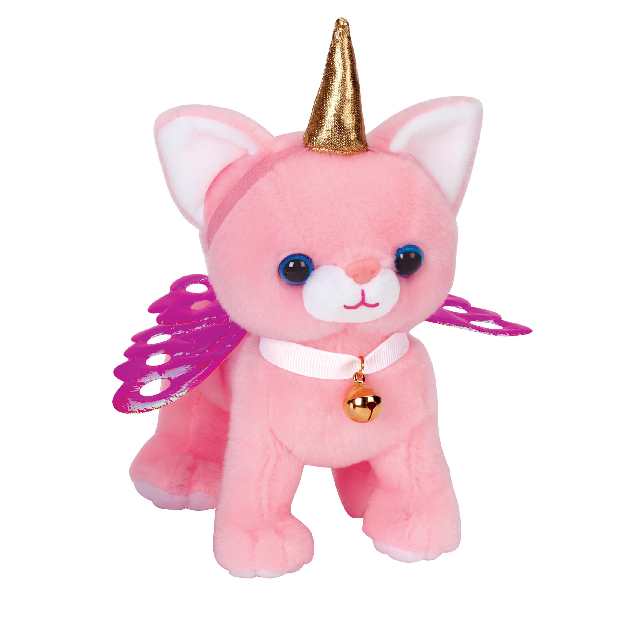 Creativity for Kids Cuddly Kitten Plush Toy with Pet Carrier - DIY Craft Kit for Toddlers Ages 4-5, Fun Cat Toys & Creative Activities for Girls - Perfect Gift for Birthday & Pretend Play at Home