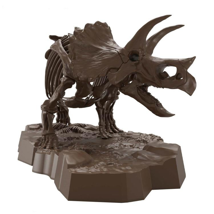 Bandai 1/32 Imaginary Skeleton Triceratops Dinosaur Model Kit - DIY Assembly for Collectors, Home Decor & Educational Display