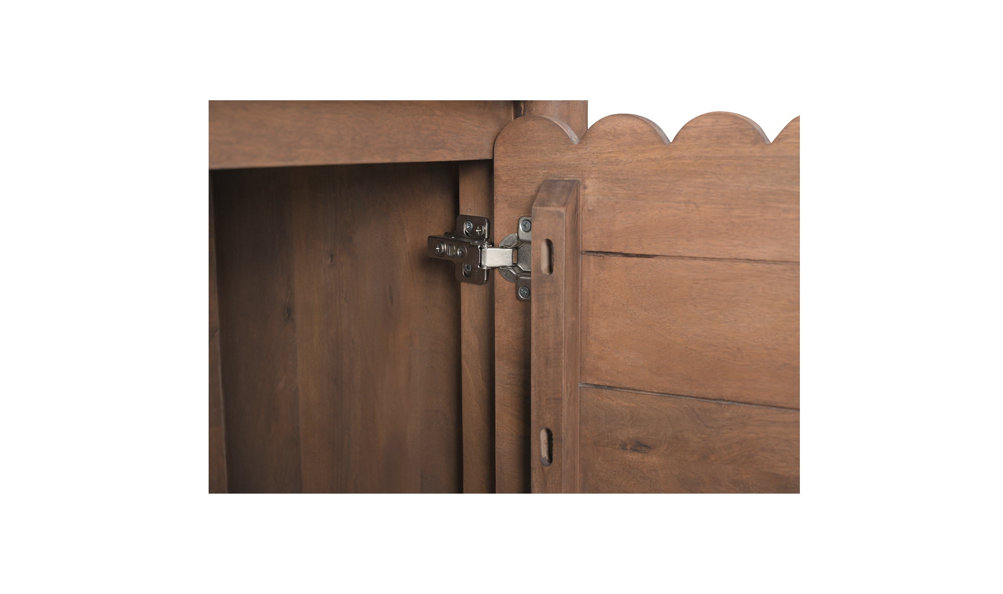 Wiley Sideboard 1 - Modern Wooden Buffet Cabinet with 2 Doors & 4 Drawers - Perfect for Dining Room Storage & Living Room Organization