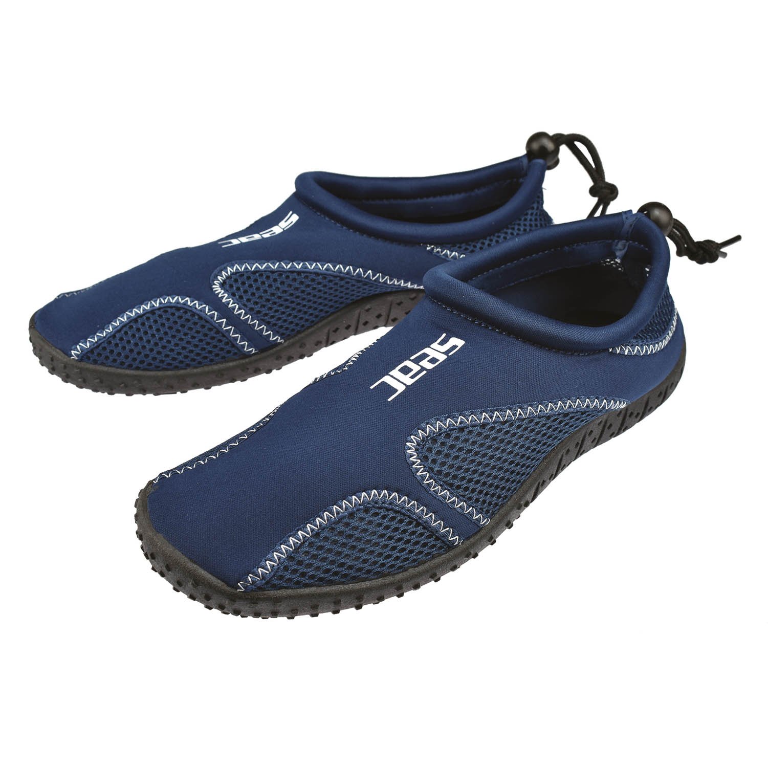 SEAC Baby Sand & Water Shoes for Adults and Kids - Quick Dry, Black, One Size - Perfect for Swimming Pool, Beach, and Outdoor Water Activities