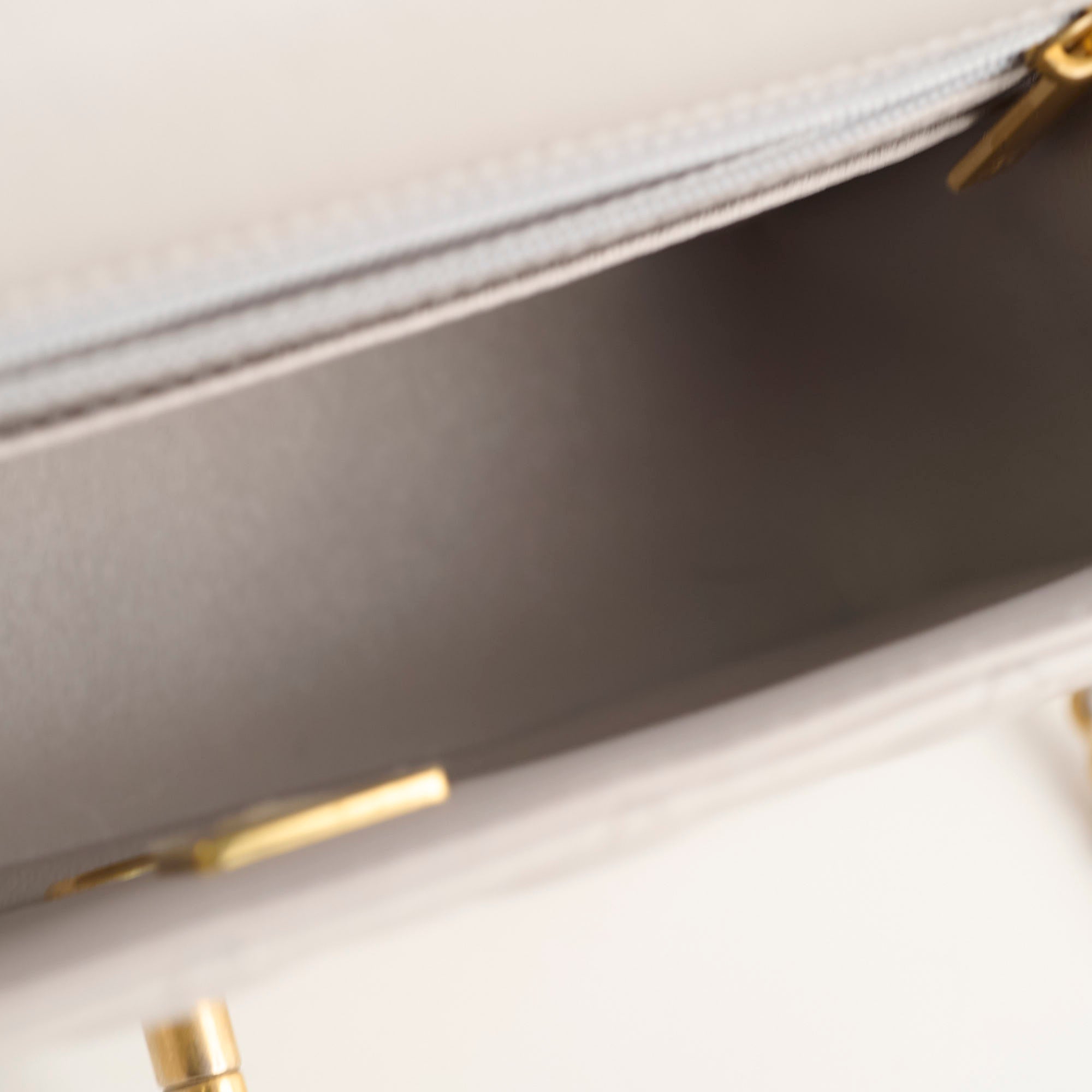 Chanel Mini Rectangular Top Handle Bag in Light Grey - Luxury Crossbody Purse for Women, Perfect for Parties & Evening Events