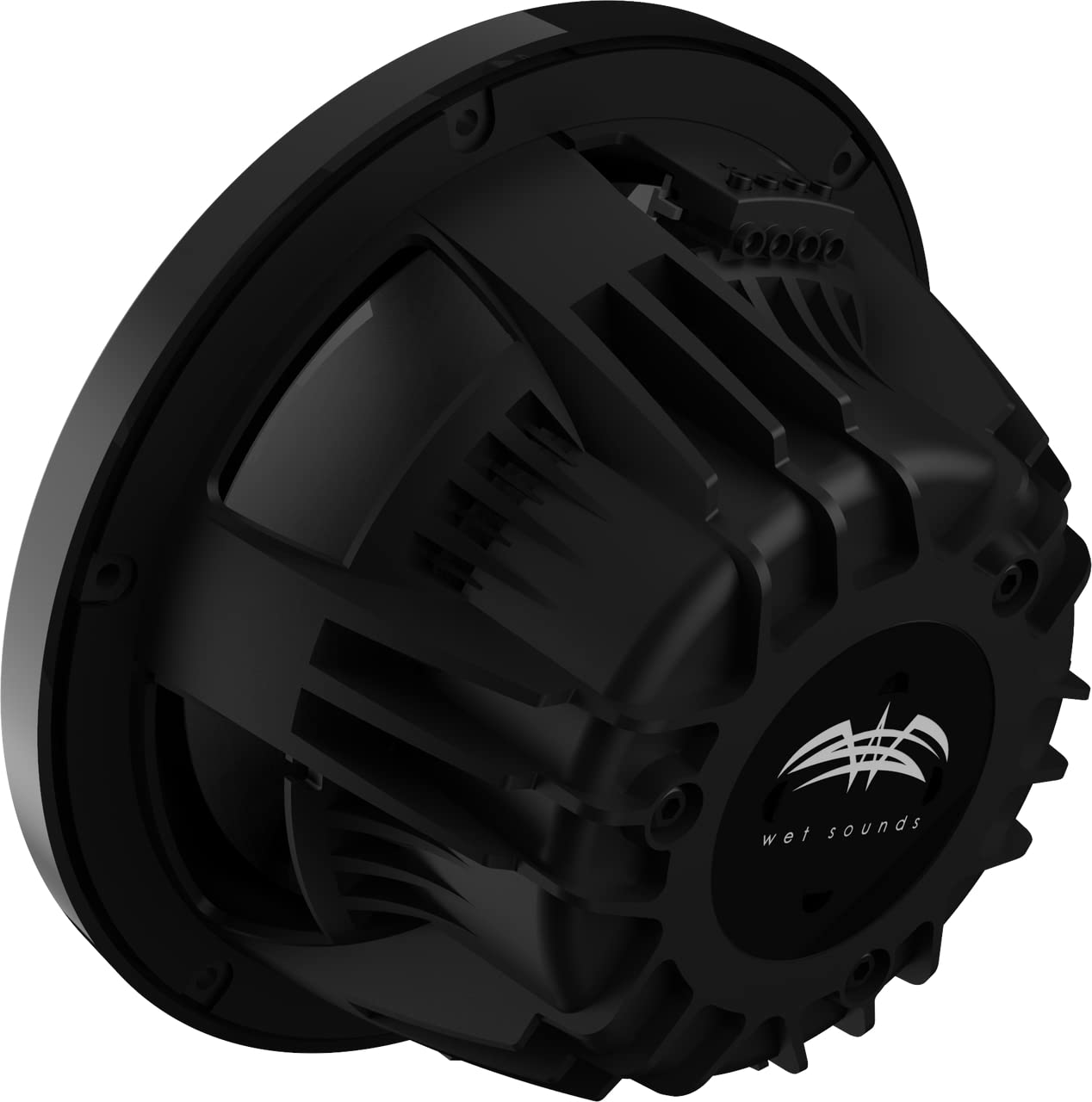 Wet Sounds Recon 10 FA-BG 10 Inch Free Air Subwoofer with Black Grille - Premium Marine & Car Audio Bass Speaker for Boats, Trucks & SUVs