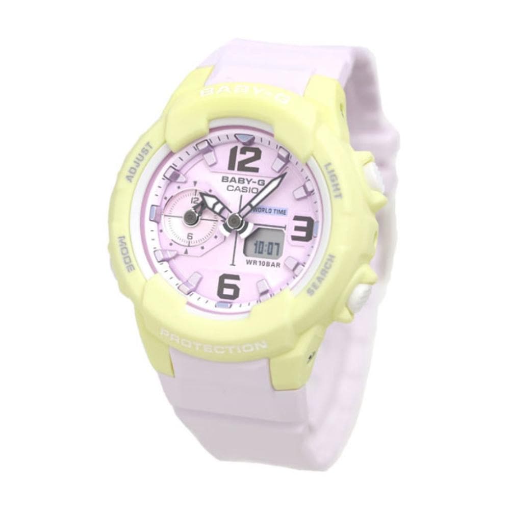 CASIO BABY-G BGA-230PC-9BDR Women's Digital Sport Watch - Shock Resistant, Water Resistant, LED Light - Perfect for Running, Swimming, Gym & Outdoor Activities