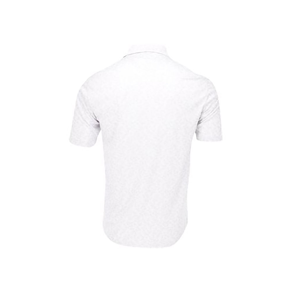 Greg Norman Men's ML75 Recycled Microlux Ryegrass Golf Polo Shirt - Moisture-Wicking Performance Top for Golf, Tennis & Casual Wear