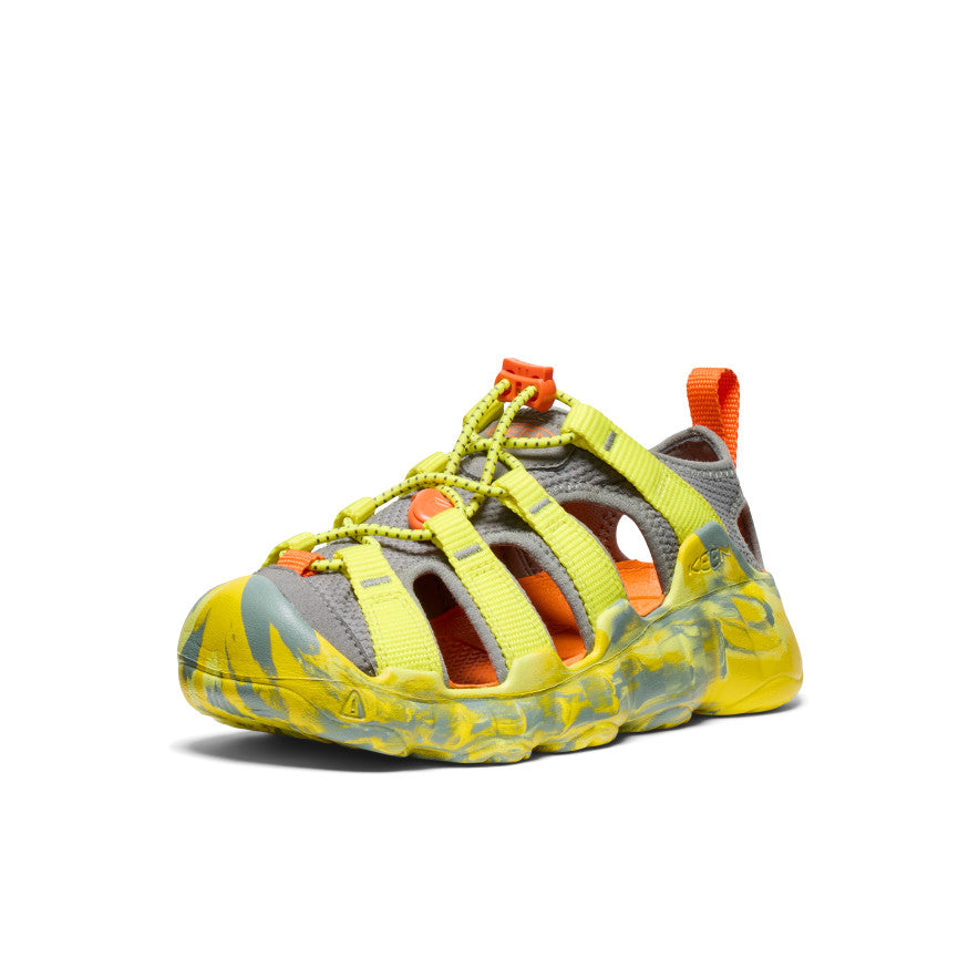 Big Kids' Hyperport H2 Sandal - Lightweight Water Shoes for Boys & Girls | Evening Primrose/Steel Grey | Perfect for Beach, Pool & Outdoor Adventures