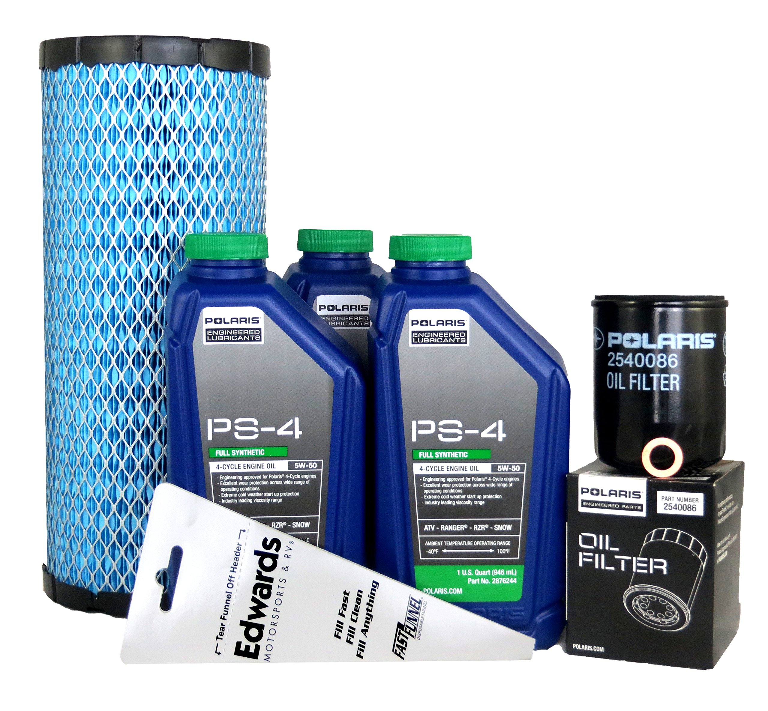 2016 Polaris General 1000 Maintenance Kit - Full Tune-Up Kit for ATV/UTV - Oil Filter, Air Filter, Spark Plugs - Perfect for Off-Road Adventures & Trail Riding