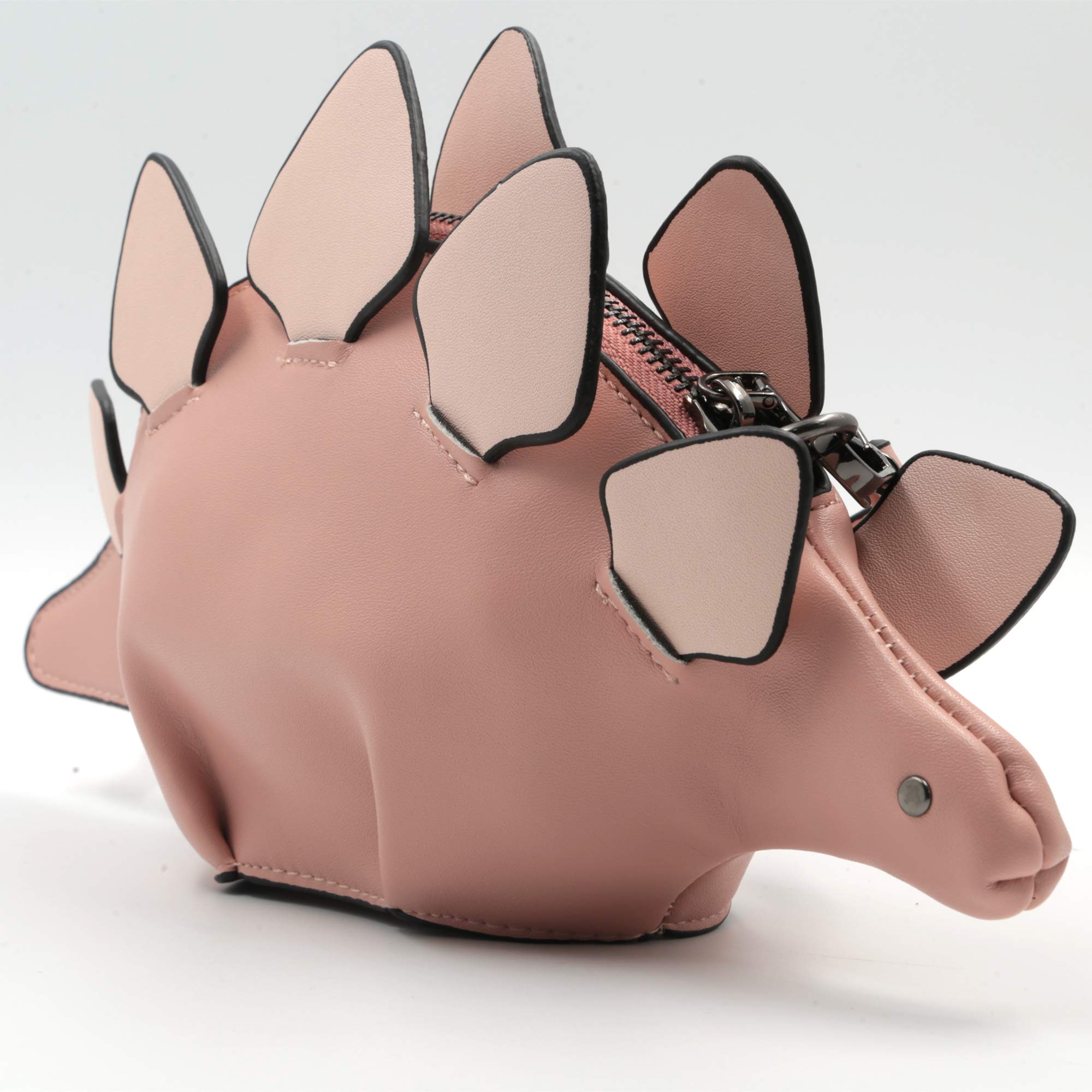 Dinosaur Shoulder Bag for Women - PU Leather Stegosaurus Crossbody Purse for Girls & Teens - Perfect for School, Travel, and Cosplay Accessories