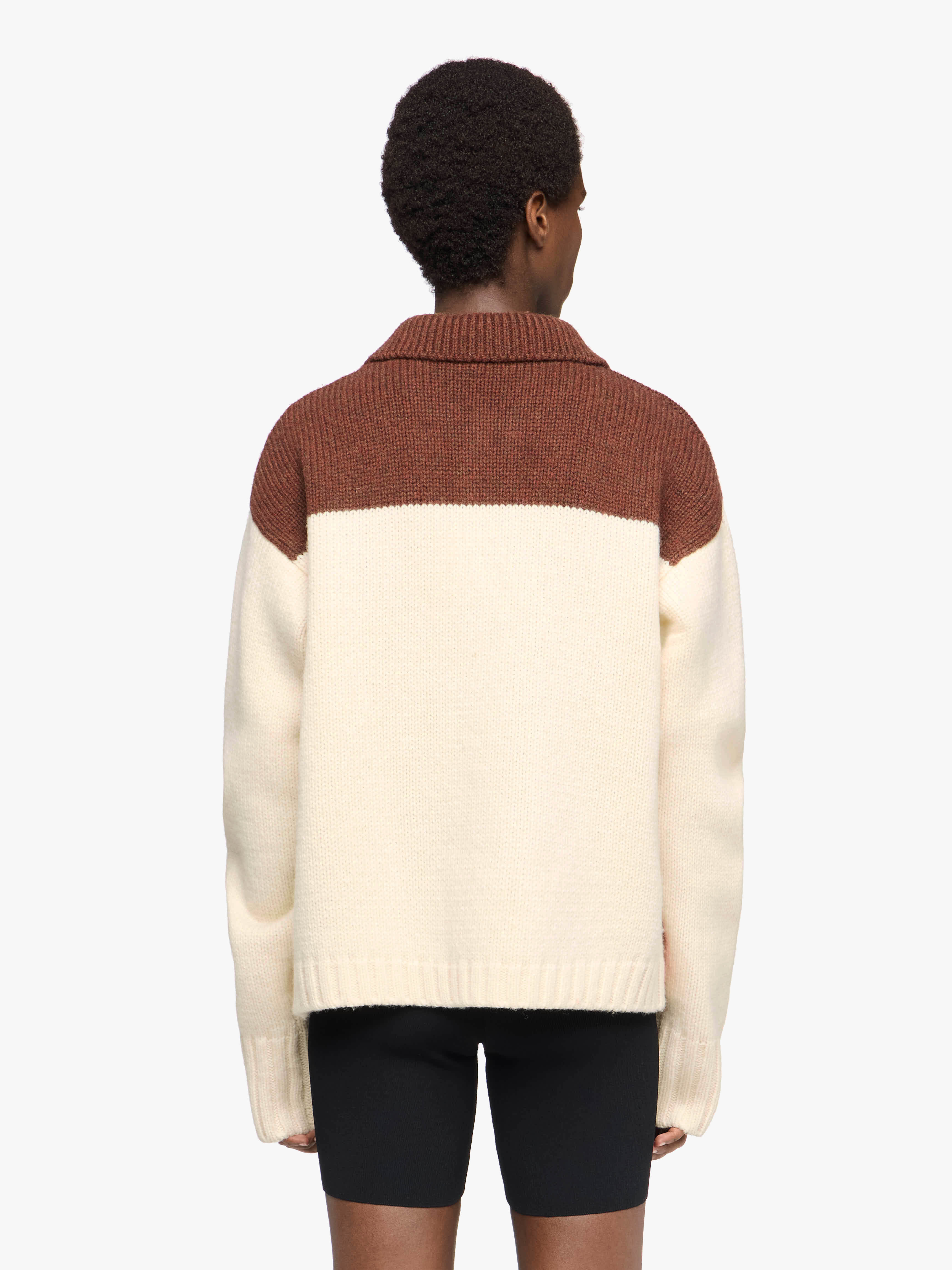 HOUSE' Intarsia Polo Sweater for Men - Stylish Knit Pullover for Casual & Business Wear - Perfect for Office, Outings & Date Nights