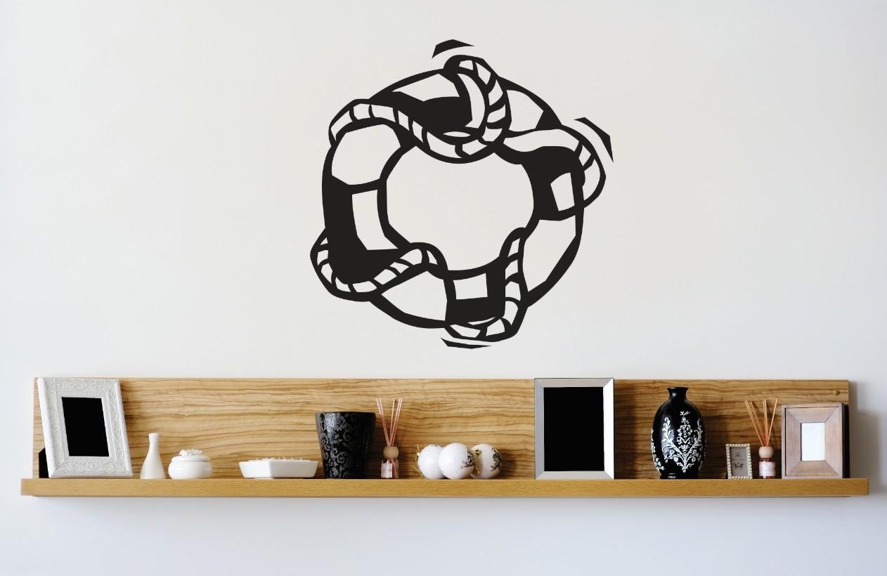 Eco-Friendly Water Raft Wall Decals - Removable DIY Bedroom Stickers for Home Decor (32x32 Inches) - Perfect for Kids Rooms, Bathrooms & Nursery Wall Art