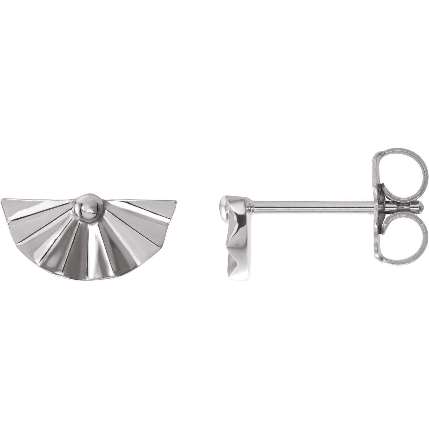 14K Gold, Sterling Silver & Platinum Geometric Earrings for Women | Elegant Fine Jewelry for Parties, Weddings & Everyday Wear | Diamond2Deal