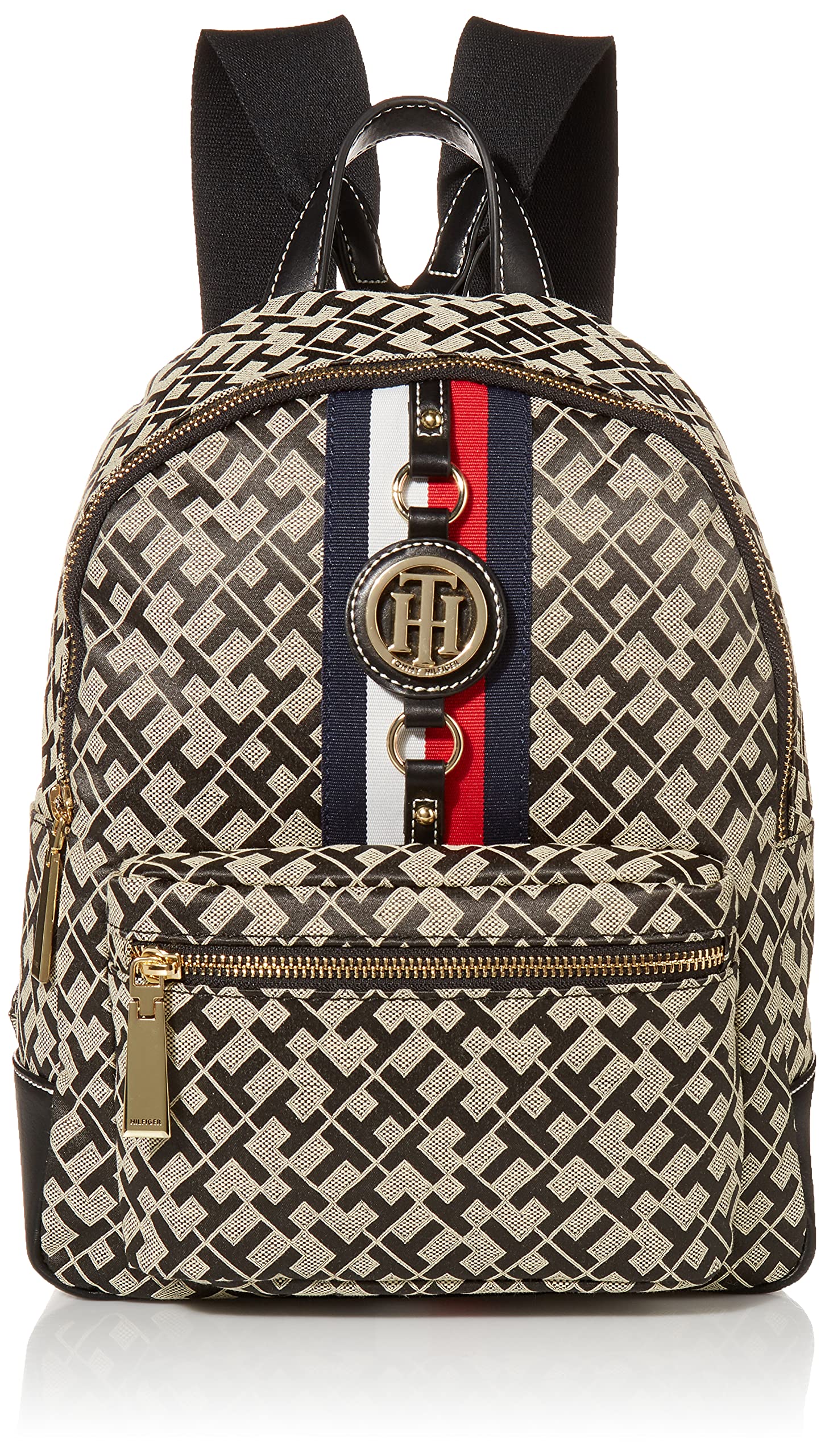 Tommy Hilfiger Women's Jaden Plus Backpack - Stylish & Spacious Laptop Backpack for Work, School & Travel | Water-Resistant & Durable Design