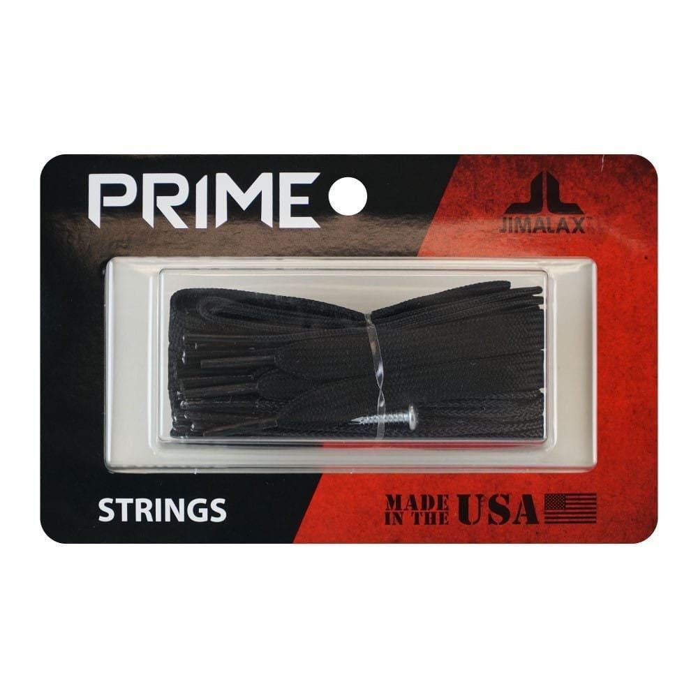 Premium Lacrosse Head Sidewall & Shooting Strings - Prime Strings (Black) | High-Performance for Enhanced Ball Control & Accuracy | Perfect for Training & Competitive Play