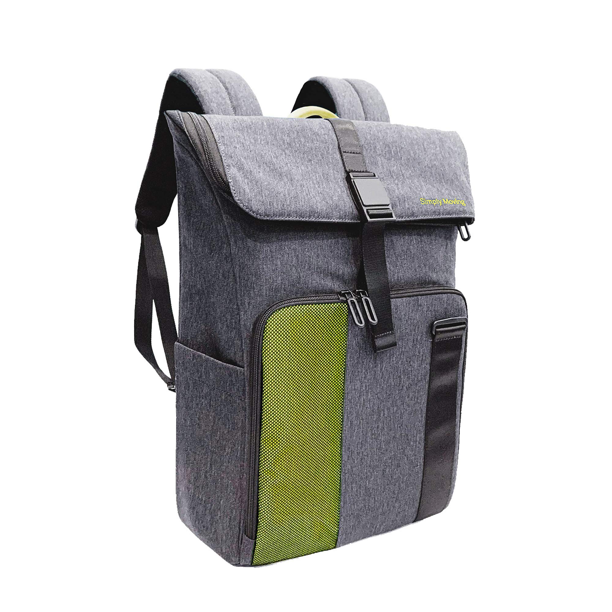 Segway Travel Laptop Backpack - Waterproof 15.6 Inch Business Backpack with USB Charging Port for Men & Women, Dark Grey - Perfect for Commuting, Business Trips & College Students