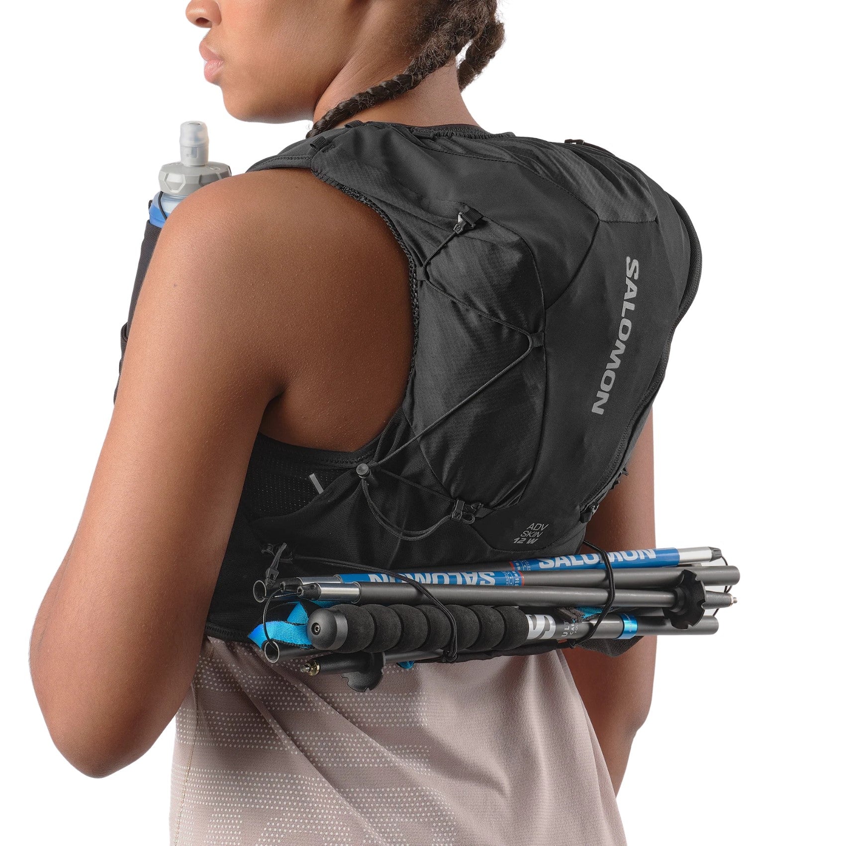 Salomon Advanced Skin 12 Hydration Vest for Women - Lightweight Running Backpack with Water Reservoir (2025 Model) - Perfect for Trail Running, Hiking & Outdoor Adventures