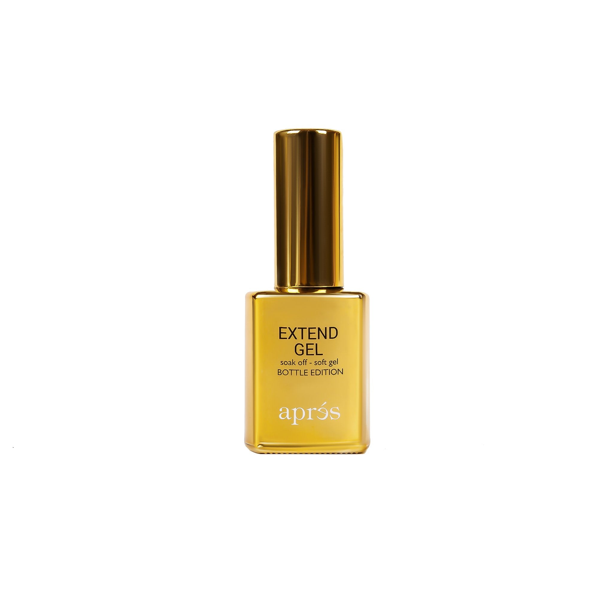 Apres Extend Gel Gold Bottle Edition 30ml - Professional Nail Extension Gel for Salon & Home Manicures - Perfect for Acrylic Nails, Gel Extensions & DIY Nail Art
