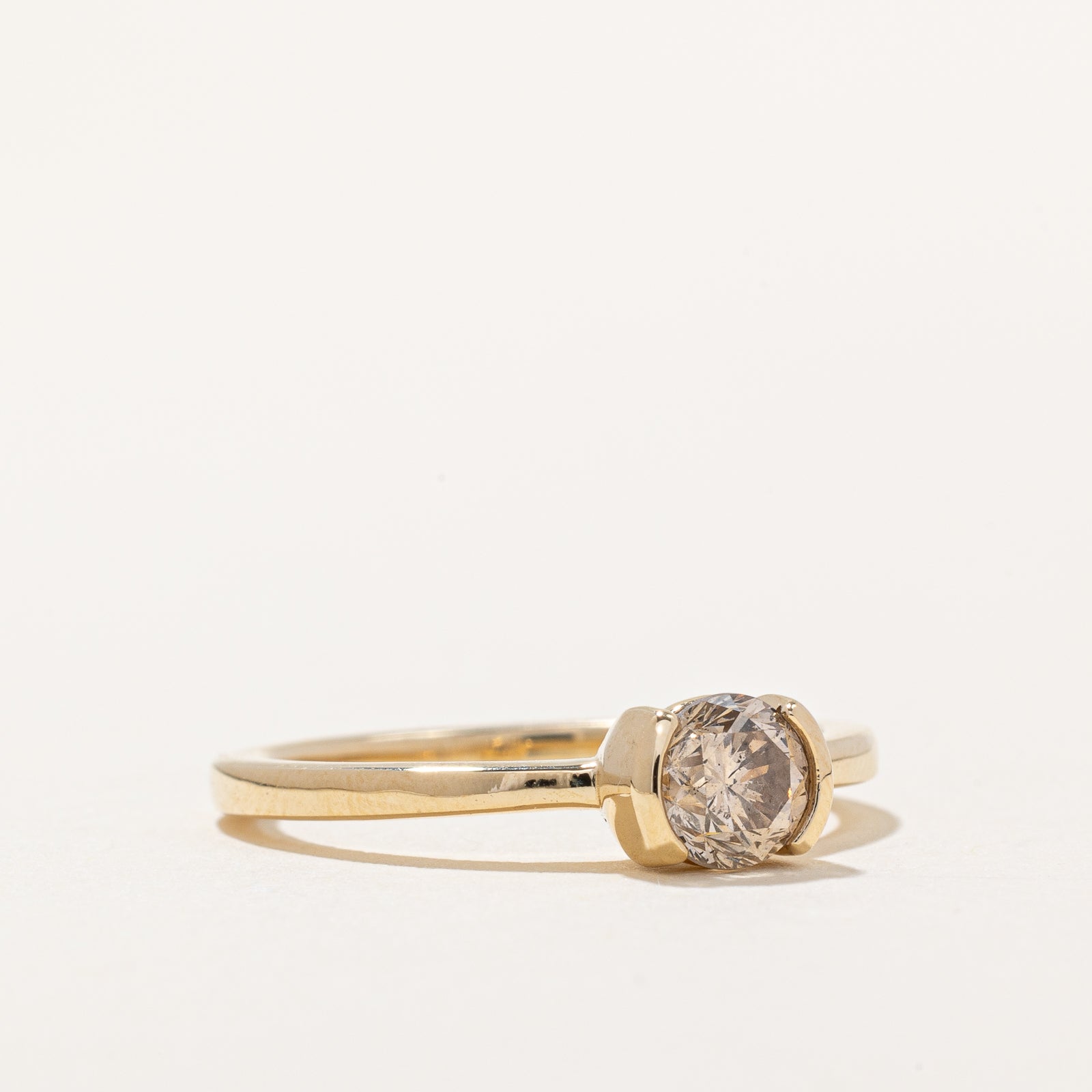 100 Ways Semi Bezel Diamond Ring | 0.57ct & 0.62ct | Size 6.75 | Elegant Wedding Band, Anniversary Gift, or Everyday Luxury Jewelry