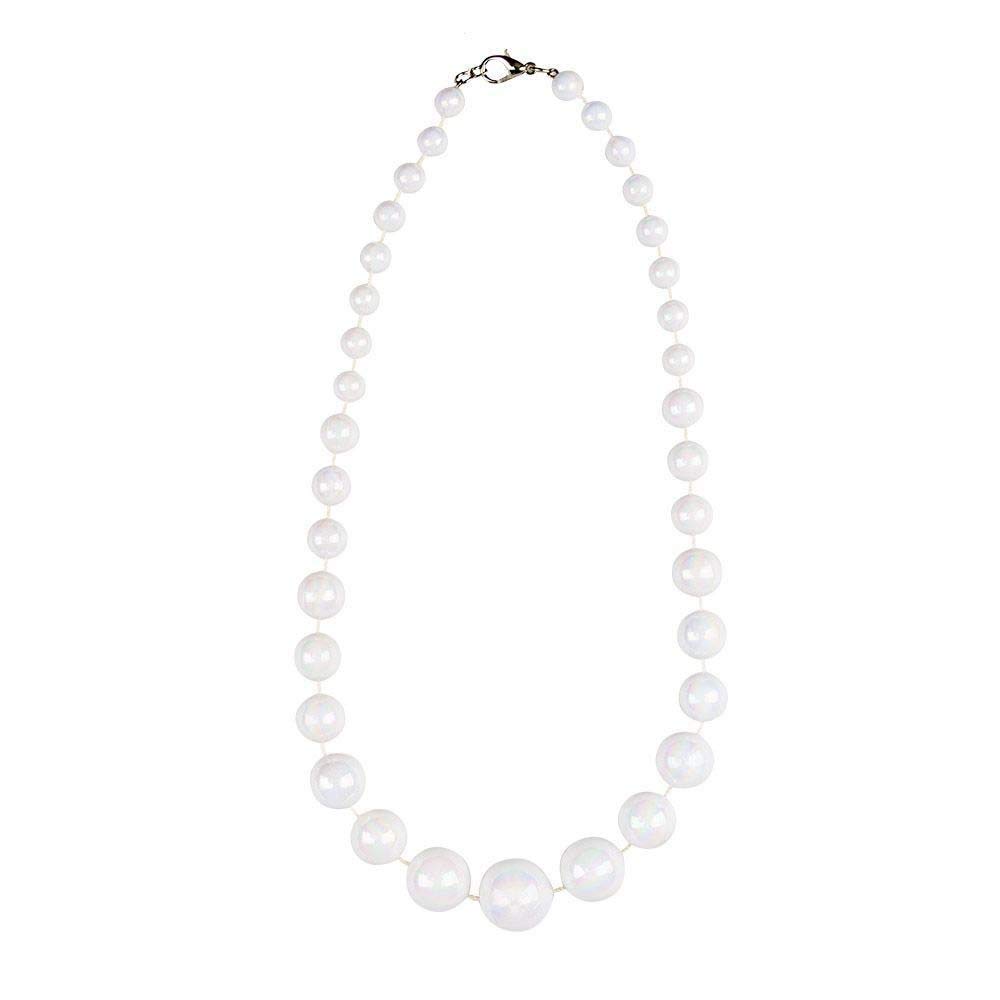 Charleston White Statement Necklace - Elegant Fashion Jewelry for Women | Perfect for Parties, Weddings & Special Occasions