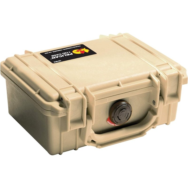 Pelican 1120 Waterproof Hard Case with Customizable Foam Insert | Durable, Lightweight & Shockproof Protective Case for Cameras, Electronics & Tools | Ideal for Travel, Outdoor Adventures & Equipment Storage