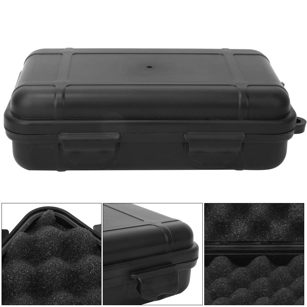 Waterproof ABS Shockproof Storage Box - Outdoor Dry Box for Fishing, Camping, Boating | Sealed Safety Equipment Case for Marine, Hiking & Emergency Supplies