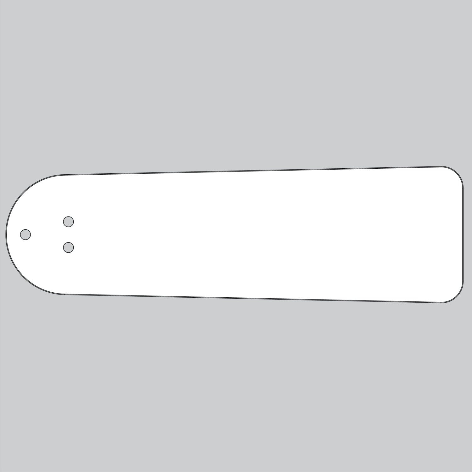 Premium White Bleached Oak Blade Set - K041825030 - Perfect for Kitchen Knife Replacement & Woodworking Projects