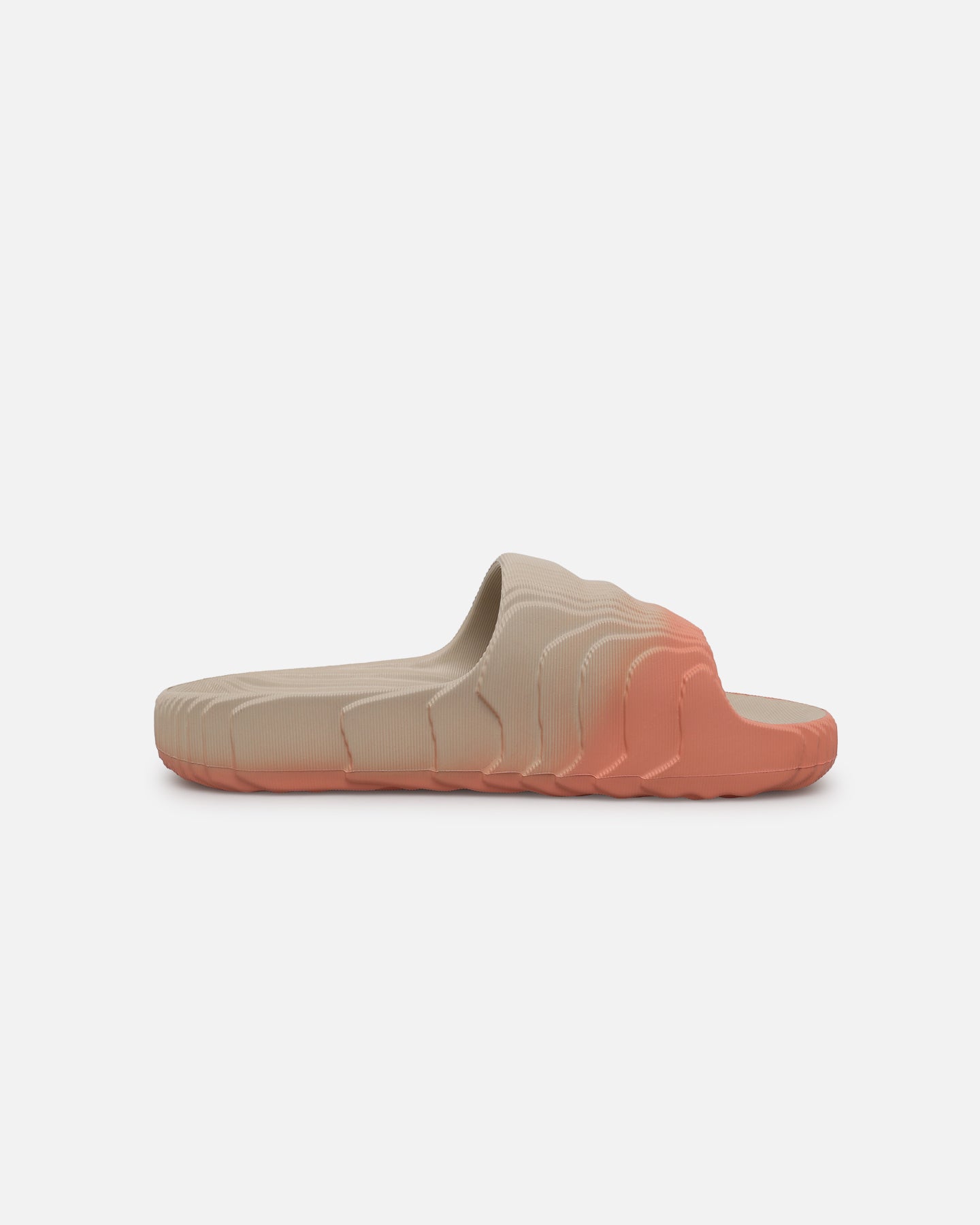 Adidas Adilette 22 Slides - Wonder Beige/Clay - Comfortable Summer Sandals for Men & Women - Perfect for Pool, Beach, Gym and Lounge Wear