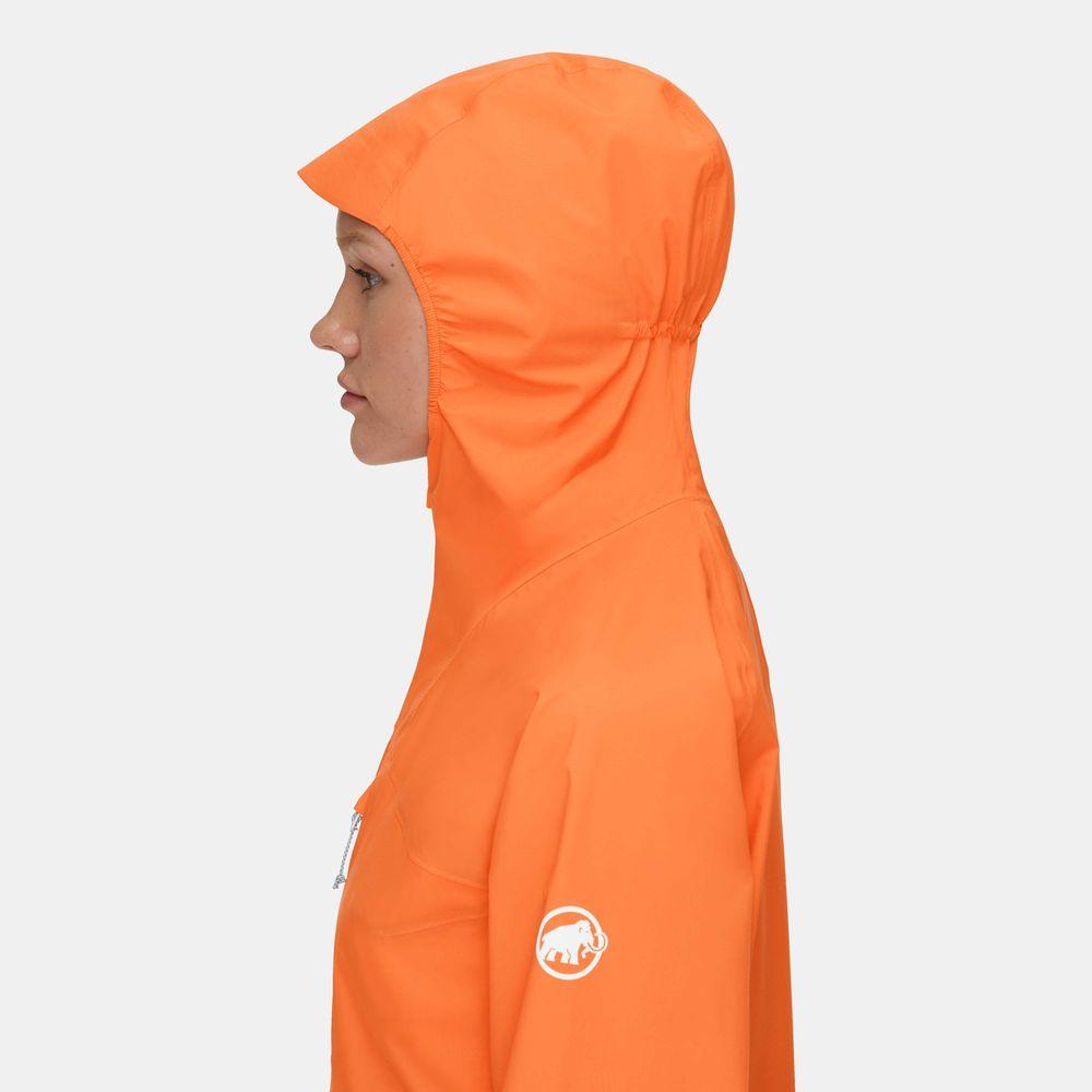 Mammut Women's Aenergy TR HS Hooded Jacket - Waterproof Hiking Jacket for Outdoor Adventures - Perfect for Trail Running & Mountain Climbing