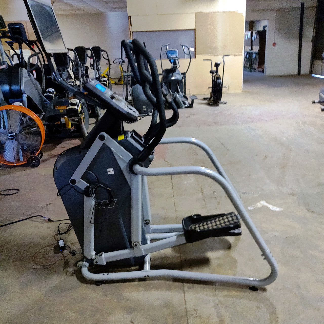 BH Fitness Elliptical Machine - Low Impact Cardio Trainer for Home Gym, Full Body Workout Equipment with LCD Display | Perfect for Small Spaces & Apartment Workouts
