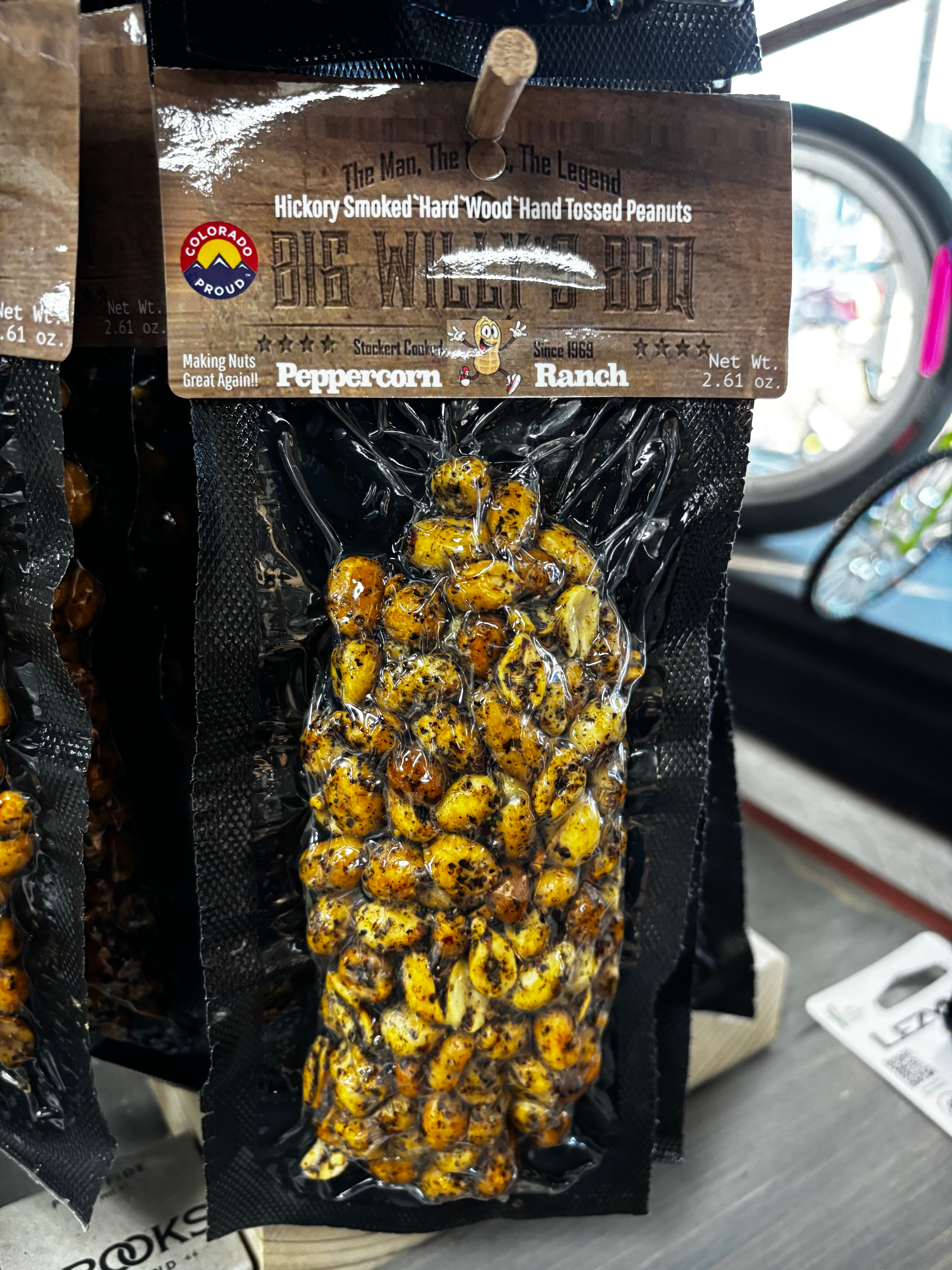 Big Willy's BBQ Smoked Peanuts - Premium Smoked Peanuts with Bold BBQ Flavor - Perfect for Snacking, Parties, and Outdoor Gatherings