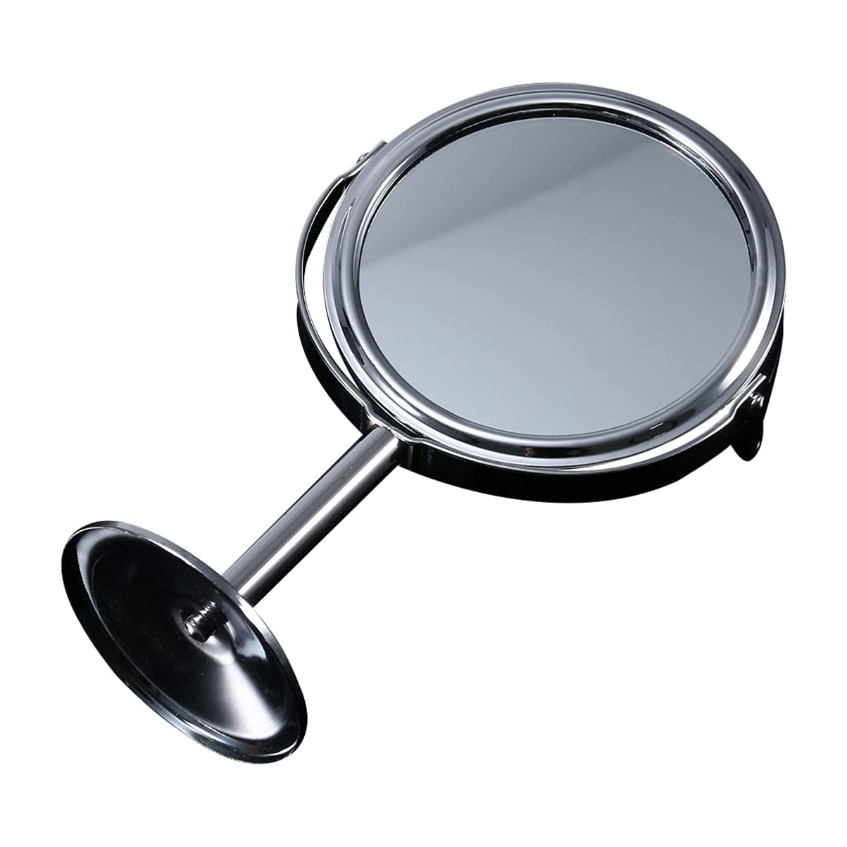 iplusmile 360° Rotating Double-Sided Magnifying Vanity Mirror - Round Hanging & Tabletop Makeup Mirror with Stand | Portable for Travel, Home, Bathroom & Dressing Room