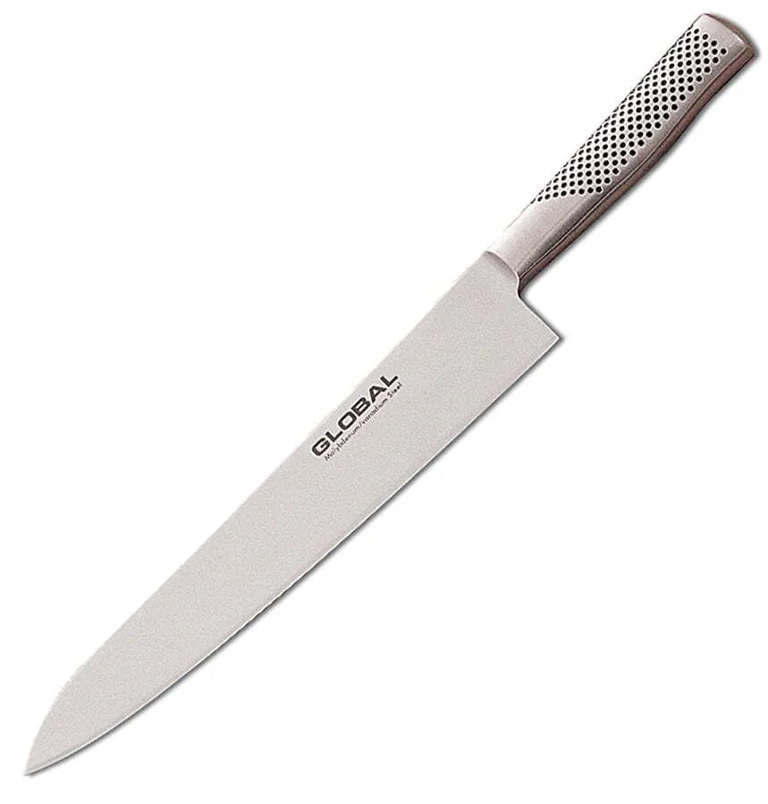 Premium Global Master Chef Knife - Professional 8-Inch Stainless Steel Kitchen Knife for Slicing, Dicing & Chopping - Perfect for Home Cooks & Professional Chefs - Ideal for Meat, Vegetables & Fruits Preparation