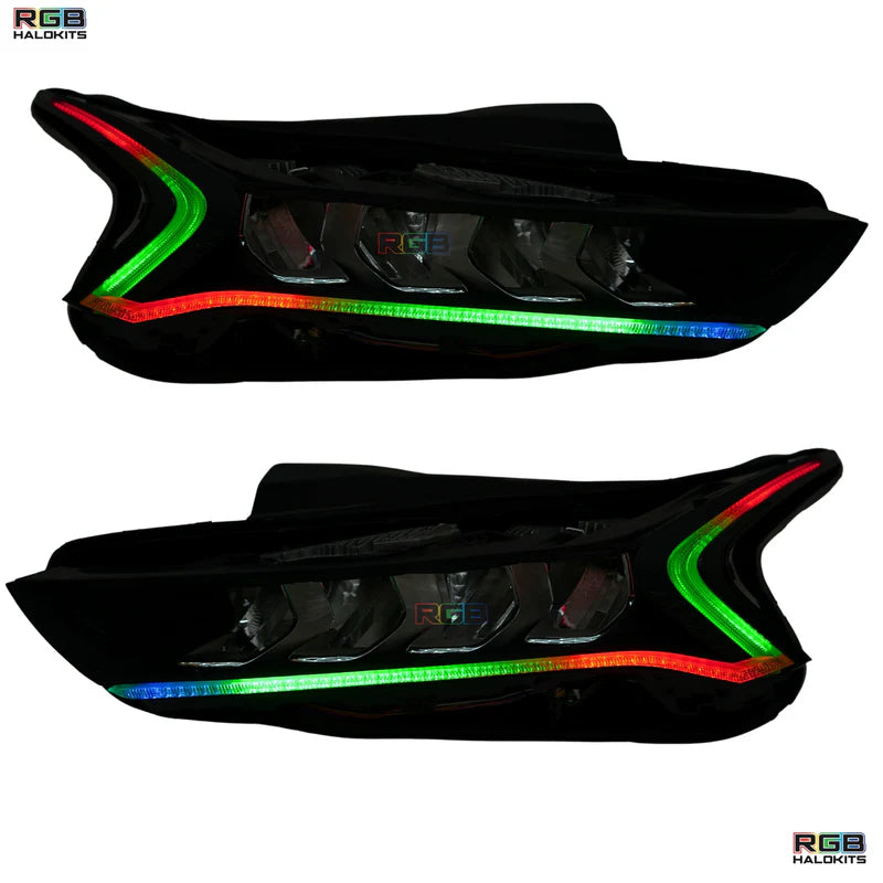 Kia K5 Flow Multicolor DRL Boards for 2021-2024 Models - Upgrade Your Headlights with Custom RGB LED Daytime Running Lights - Perfect for Night Driving & Car Shows