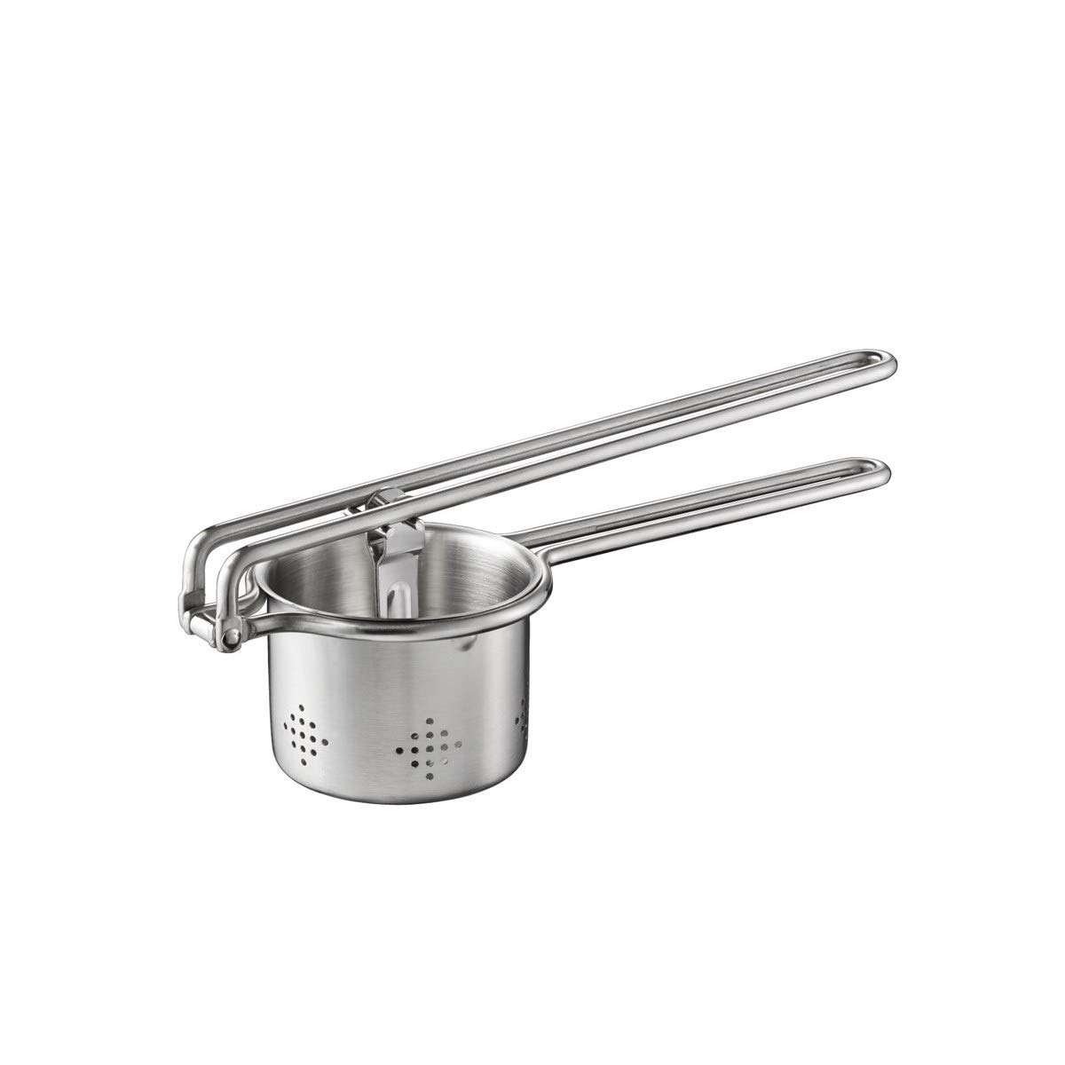 Gefu Stainless Steel Potato Ricer Press - Professional Kitchen Tool for Mashed Potatoes, Baby Food & Purees - Perfect for Home Cooking & Restaurants
