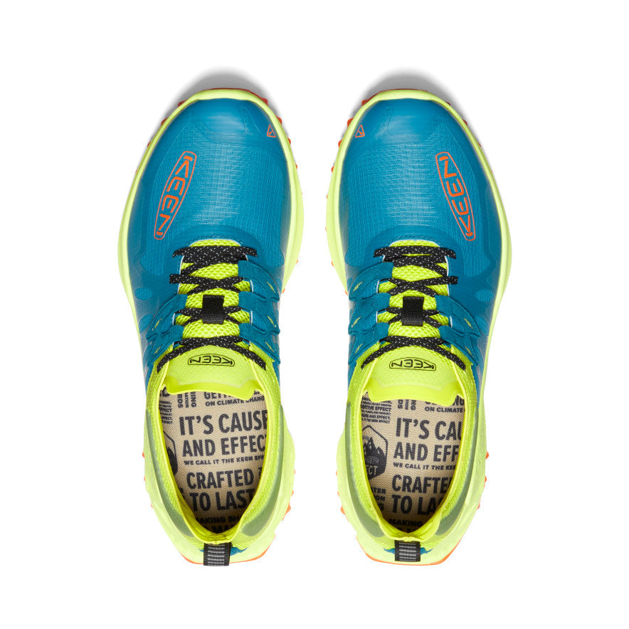 Men's Zionic Speed Running Shoes - Fjord Blue/Evening Primrose - Lightweight Cushioned Sneakers for Jogging, Gym & Everyday Wear