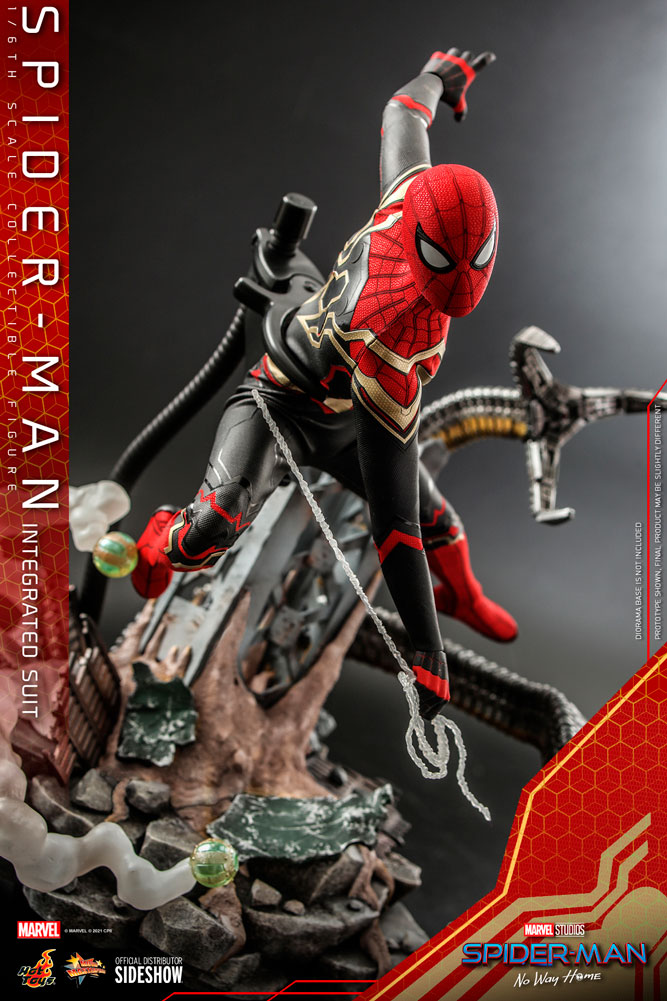 Hot Toys Marvel Spider-Man No Way Home (Integrated Suit) 1/6 Scale 12