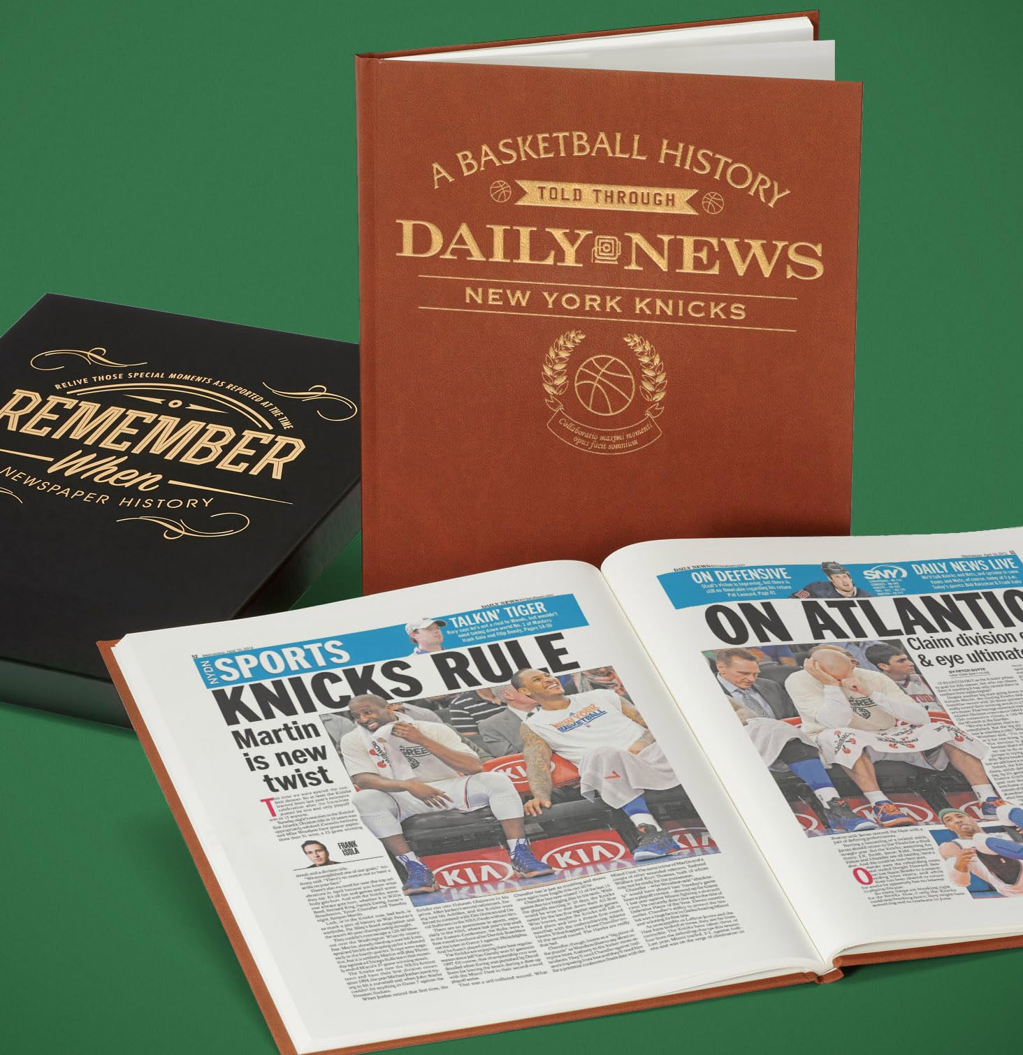 Personalized NBA Basketball History Book - A3 Large Deluxe Hardcover with Gold Embossed Name - Signature Gift for Basketball Fans & Collectors - Perfect for Anniversary, Birthday & Sports Memorabilia Gifts