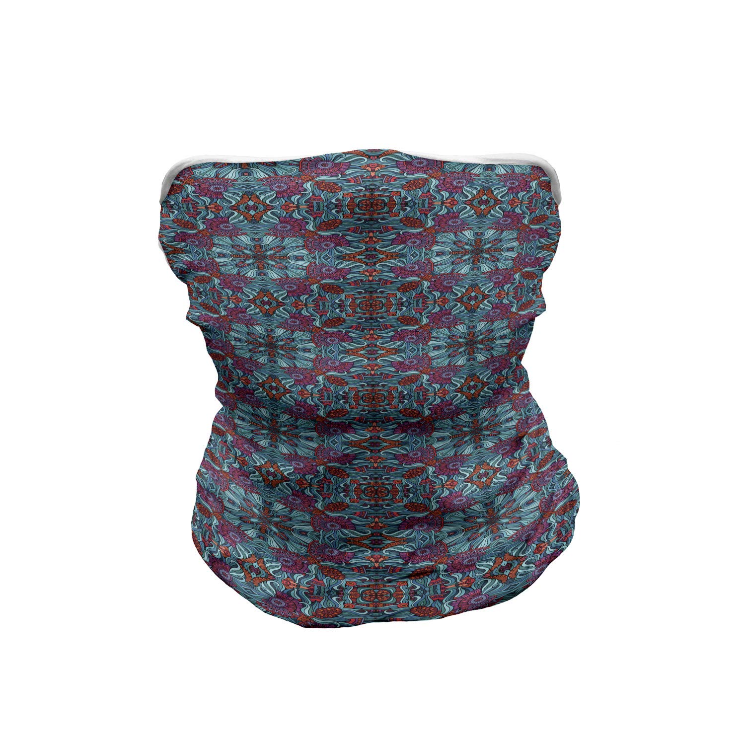 Ambesonne Unisex Multicolor Face and Neck Warmer - Soft Winter Scarf for Men & Women - Perfect for Skiing, Snowboarding, and Cold Weather Outdoor Activities