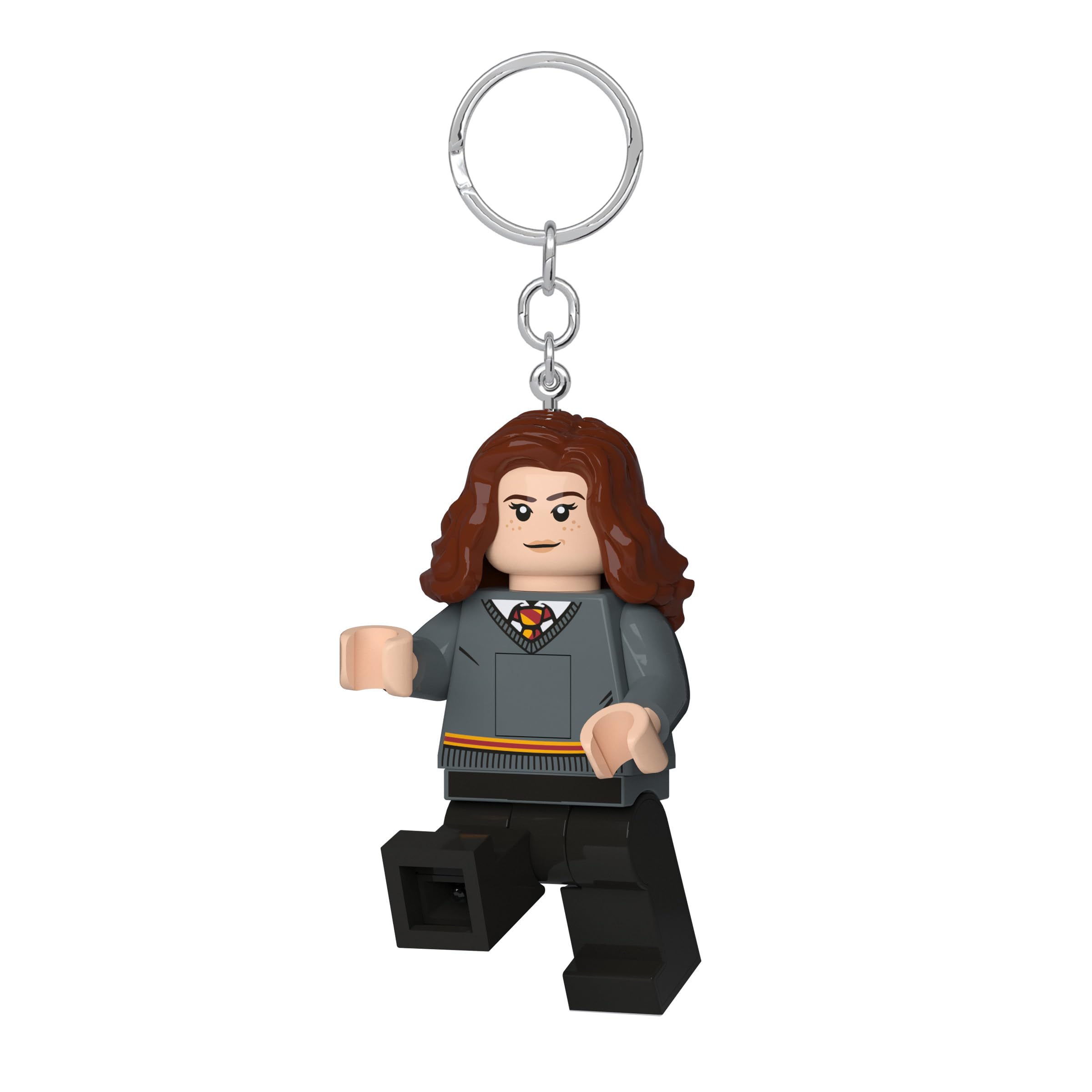 LEGO Harry Potter Hermione Granger Keychain Light - 3 Inch Tall Collectible Toy for Backpacks & Gifts (KE199) | Perfect for Harry Potter Fans & Cosplay Accessories