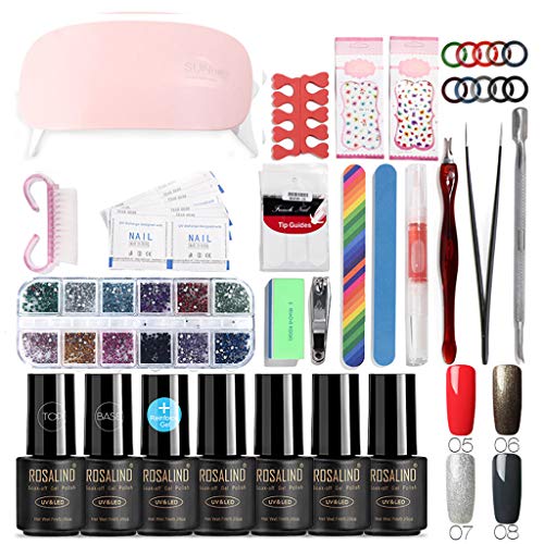 Professional LED UV Nail Lamp Dryer - USB Powered Mini Gel Polish Curing Light for Manicure & Pedicure | Fast Drying for Gel Polish, Nail Extensions & Soak Off | Perfect for Home Salons & DIY Nail Art