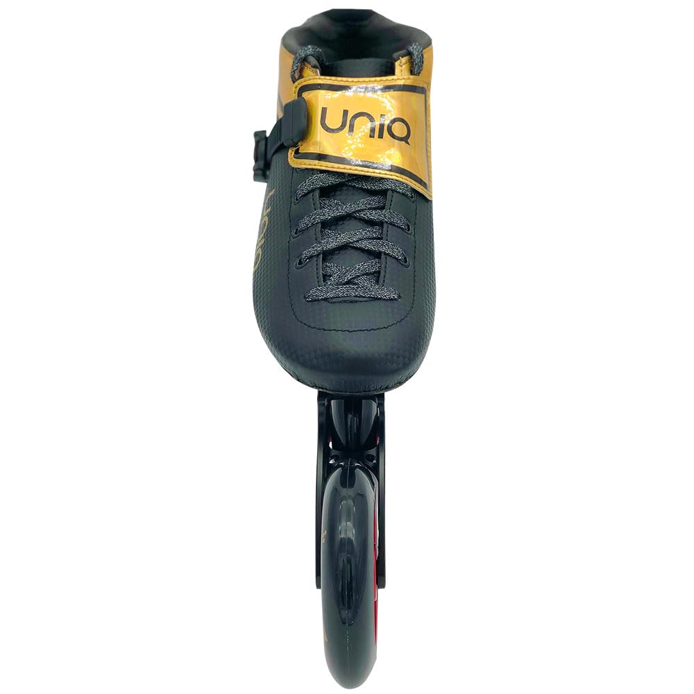 Uniq Q8 Inline Speed Skates - Premium Microfiber & Aluminum Frame - High-Performance Skates for Speed Training & Fitness - Perfect for Competitive Racing & Outdoor Workouts