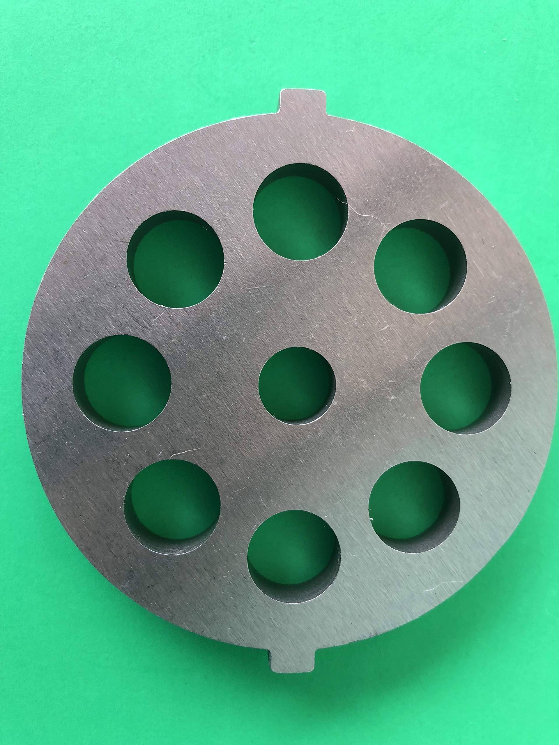 STX TurboForce 3000 Meat Grinder Disc Plate - #12 X 1/2 Sausage & Chili Grind Size - 2 3/4