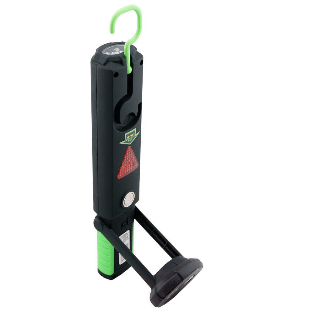 PRIMELINE Pivot XL Work Light with 68 LED Bulbs - 24W 448 Lumens for Garage, Workshop, and Outdoor Projects
