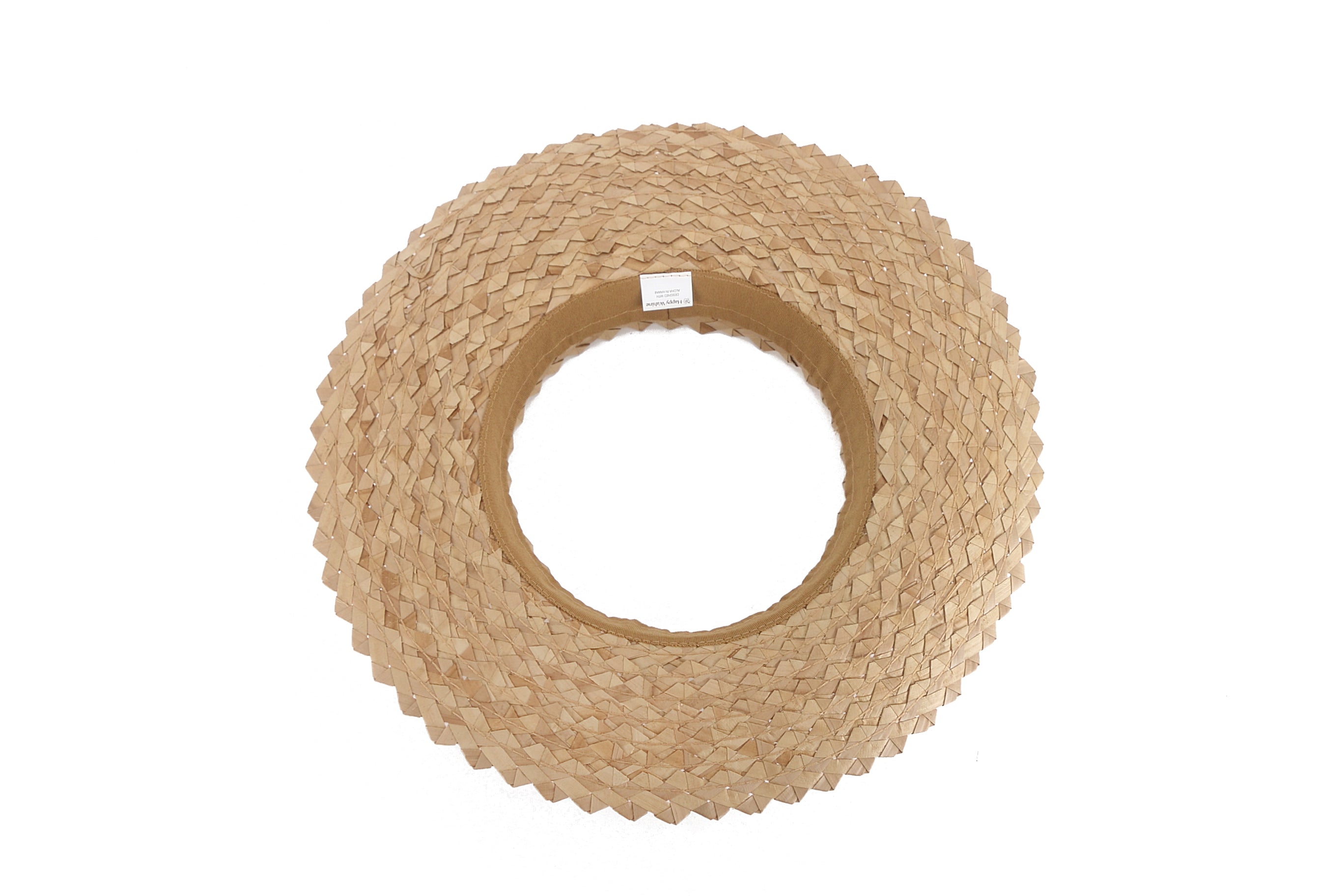 Stylish Open Crown Short Brim Hat for Men & Women - Adjustable Size 59 - Perfect for Outdoor Activities, Beach, and Casual Wear
