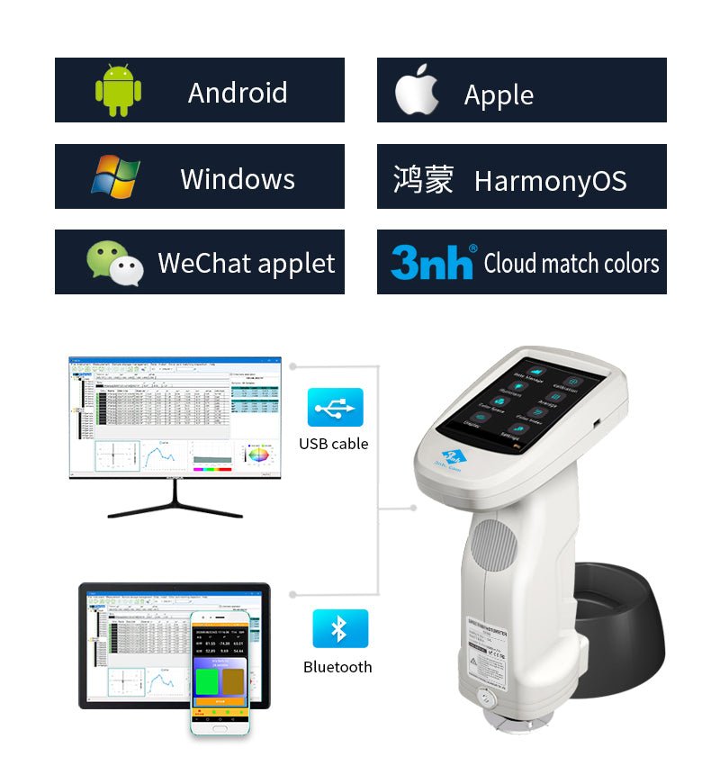ST Series Spectrophotometer - High Precision Lab Equipment for Color Measurement | Ideal for Quality Control, Research & Industrial Applications