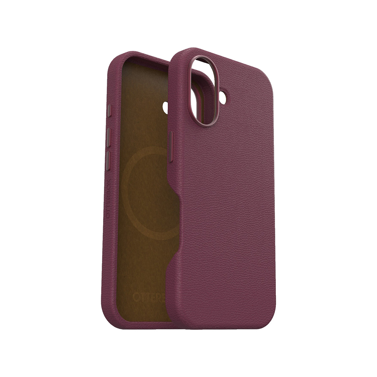 OtterBox Symmetry Cactus Series Shockproof Protective Case for iPhone 16 - Maroon | Slim Fit, Drop Protection | Perfect for Outdoor Adventures, Travel & Daily Use
