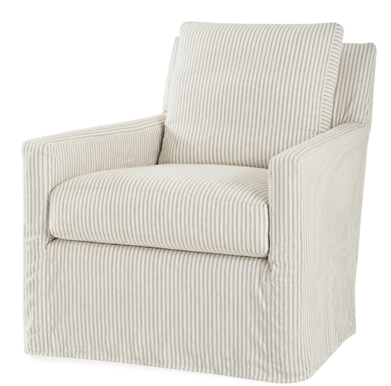 Westport Beach Swivel Glider Chair - Outdoor Patio Furniture for Relaxing by the Pool, Deck, or Backyard