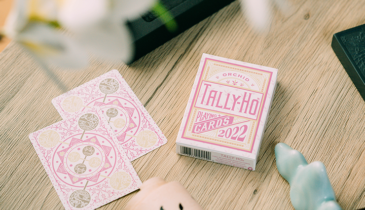 Tally Ho Orchid Playing Cards - Premium Quality Poker Cards for Magic Tricks, Cardistry & Card Games - Perfect for Professional Magicians & Card Enthusiasts